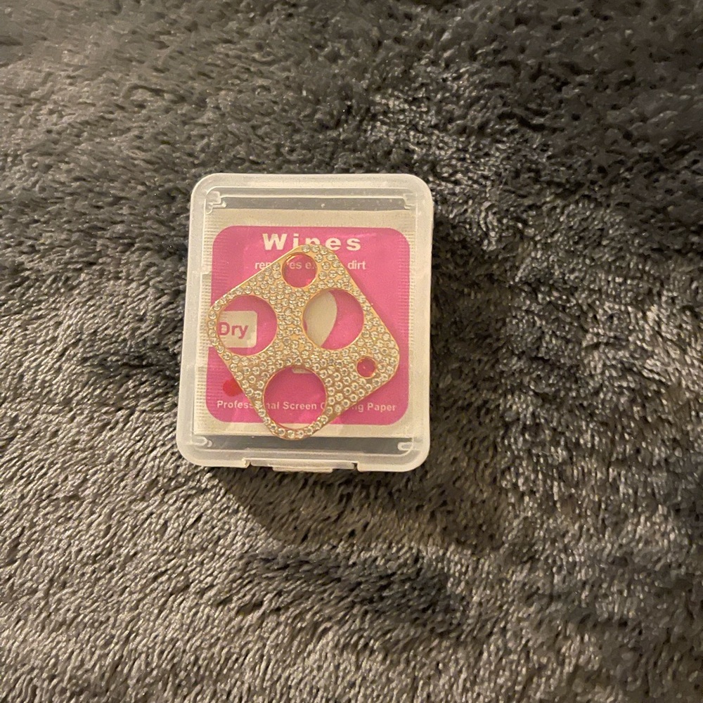 Rose Gold iPhone lens protector 11 Pro Max